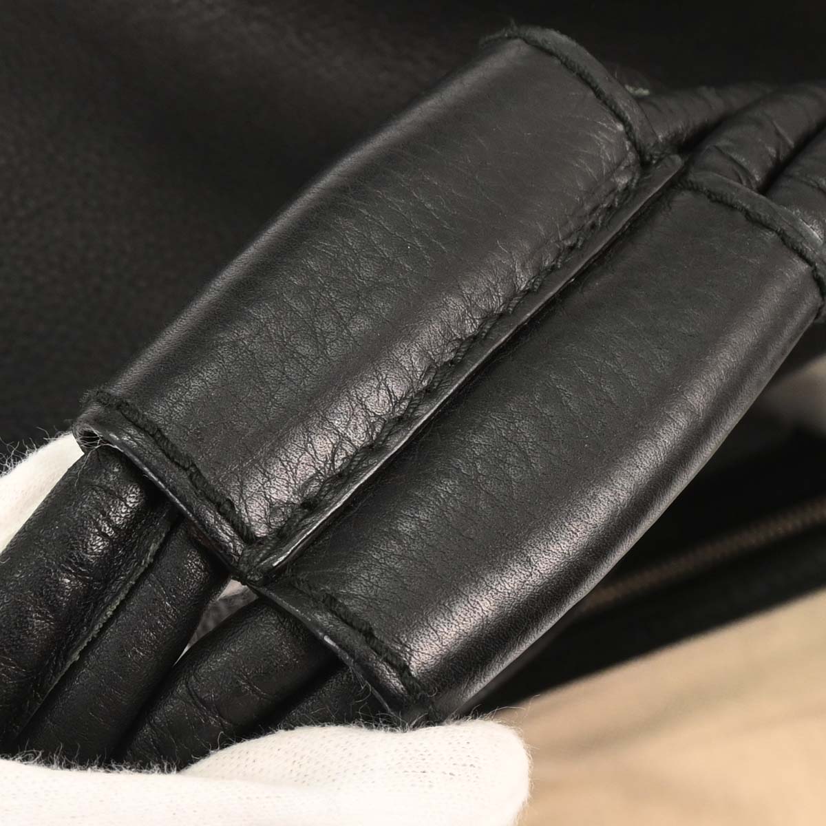 Gucci Black Techno Horsebit XL Hobo Bag