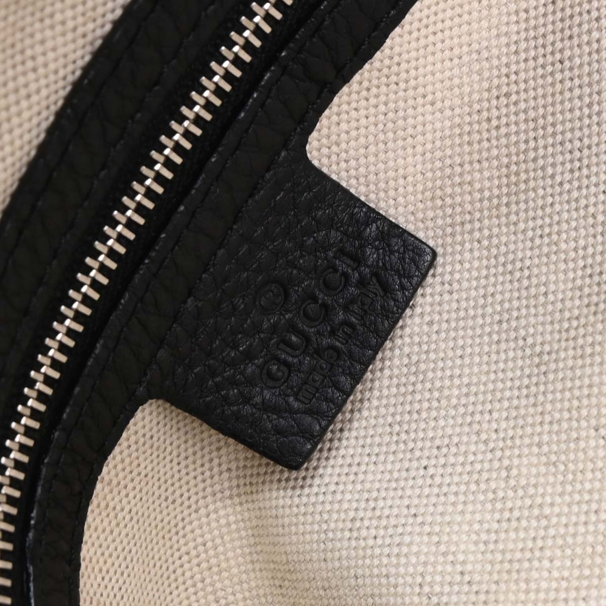 Gucci Black Techno Horsebit XL Hobo Bag