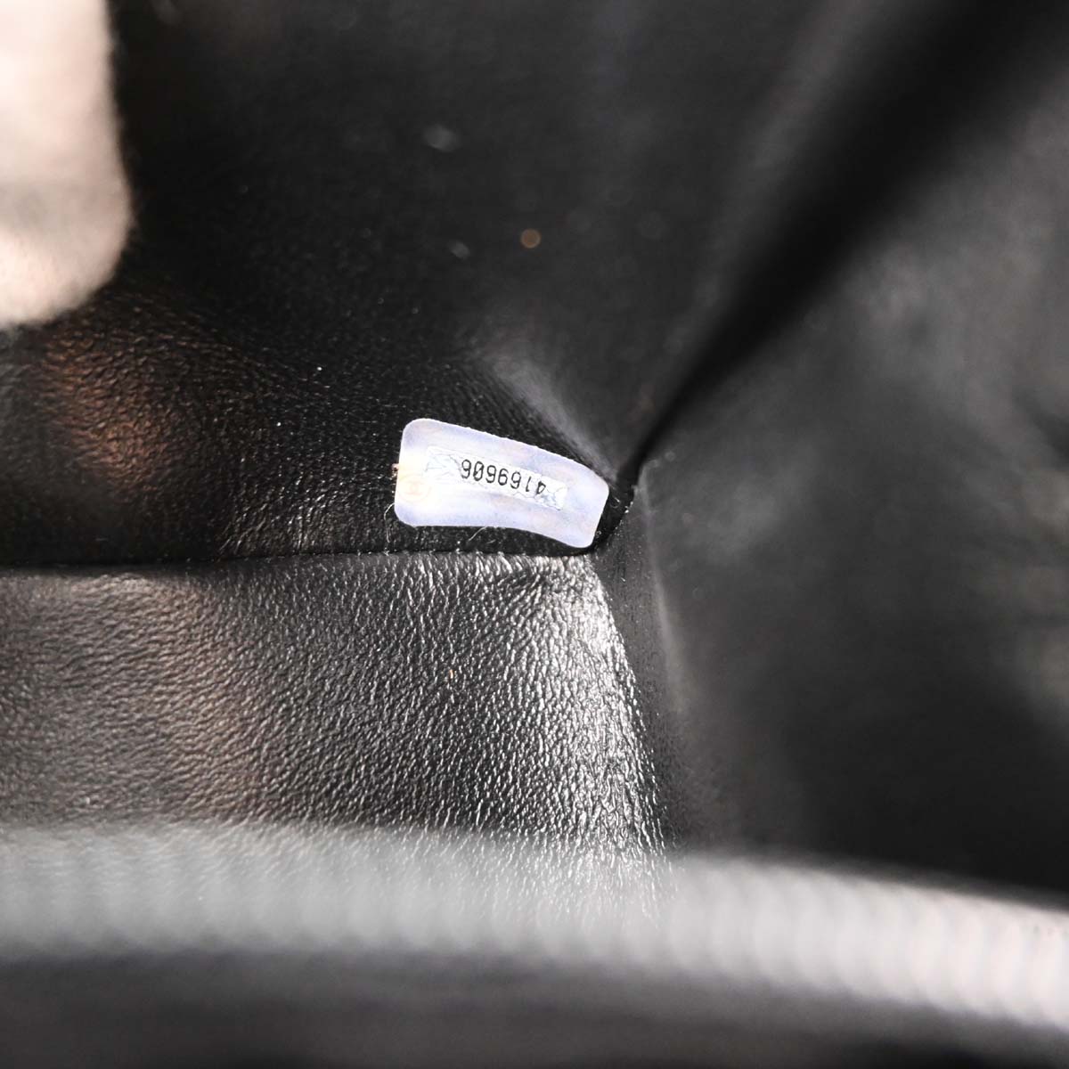 Chanel Black Lambskin Mini Classic Square Flap Shoulder Bag