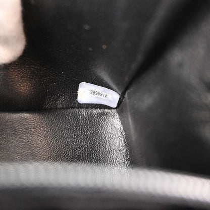 Chanel Black Lambskin Mini Classic Square Flap Shoulder Bag