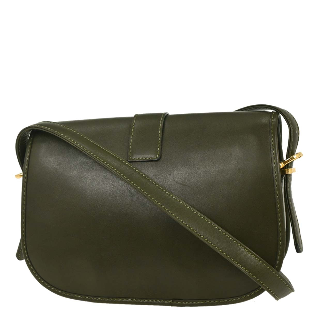 Celine Green Shoulder Bag