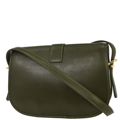 Celine Green Shoulder Bag