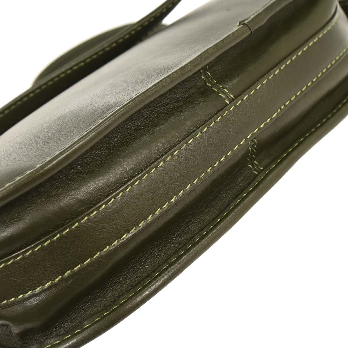 Celine Green Shoulder Bag