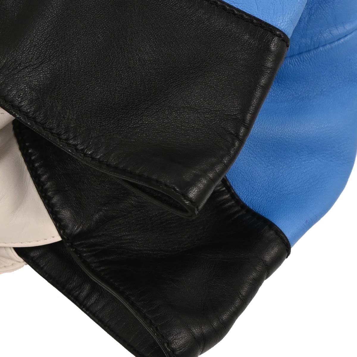 Loewe Blue Black White Red Lambskin Nappa Aire Tote Bag