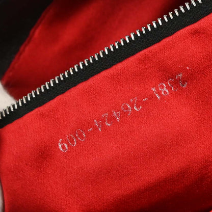 Fendi Black Leather Baguette Handbag