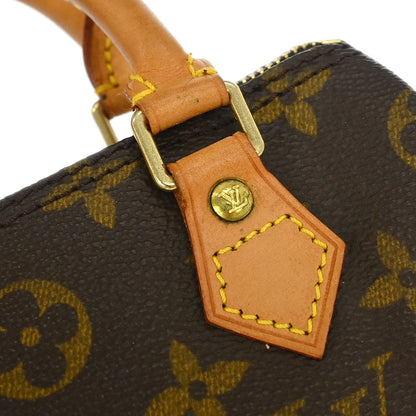 Louis Vuitton Monogram Mini Speedy Handbag M41534