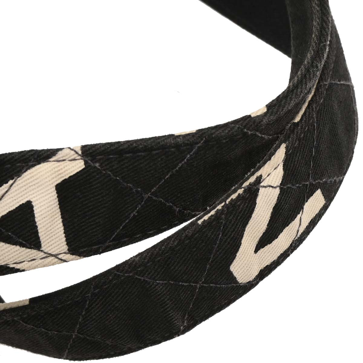 Chanel 1996-1997 Black Canvas Handbag