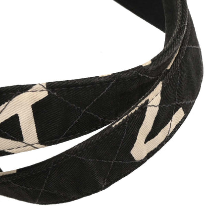 Chanel 1996-1997 Black Canvas Handbag