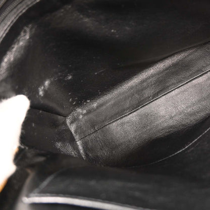 Chanel 1996-1997 Black Canvas Handbag