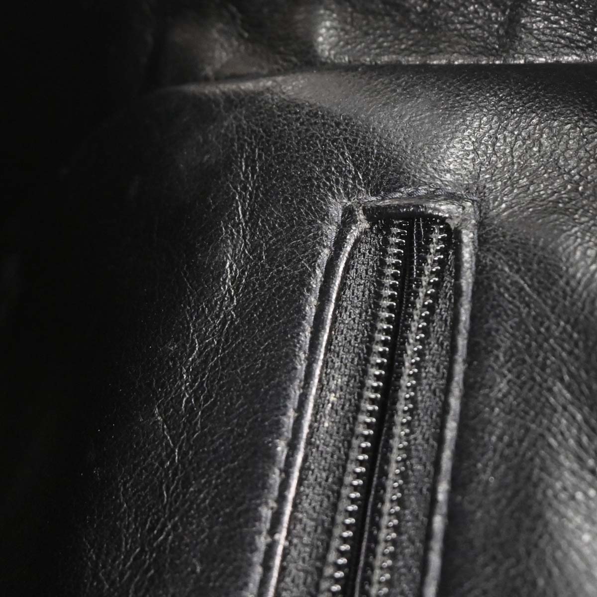 Chanel 1996-1997 Black Canvas Handbag