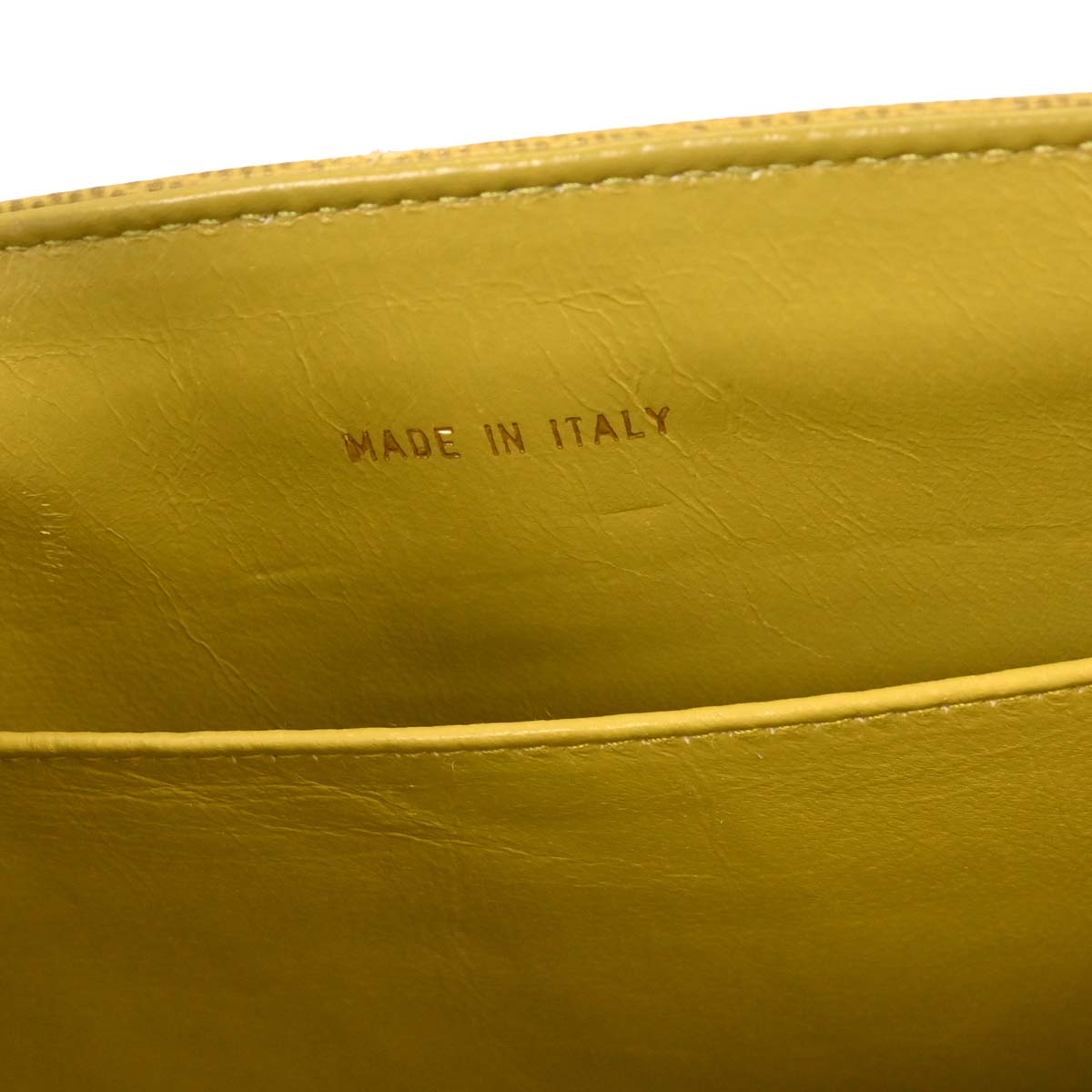 Chanel Yellow Caviar Handbag