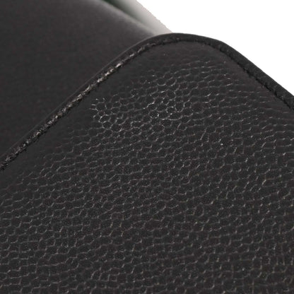 Chanel Black Caviar Top Handle Handbag