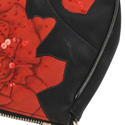 Christian Dior Black Saddle Handbag