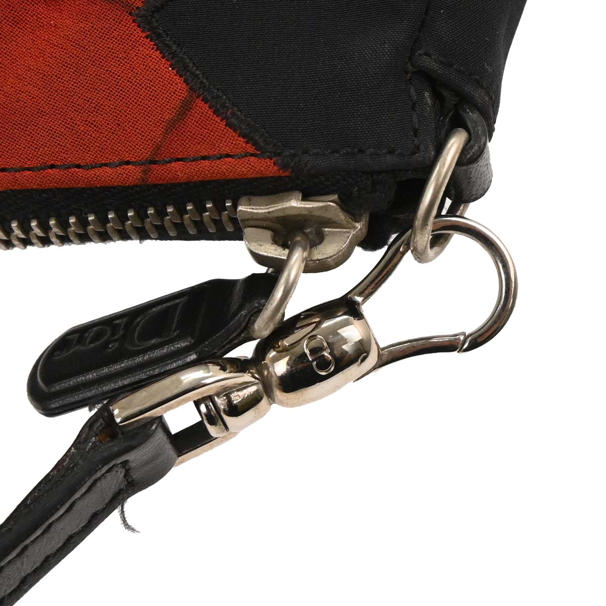 Christian Dior Black Saddle Handbag