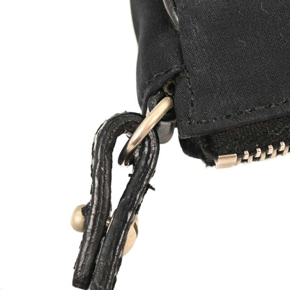 Christian Dior Black Saddle Handbag