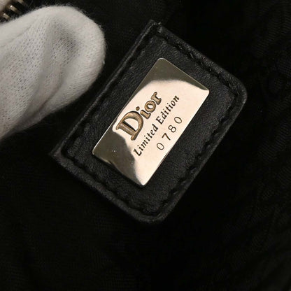 Christian Dior Black Saddle Handbag