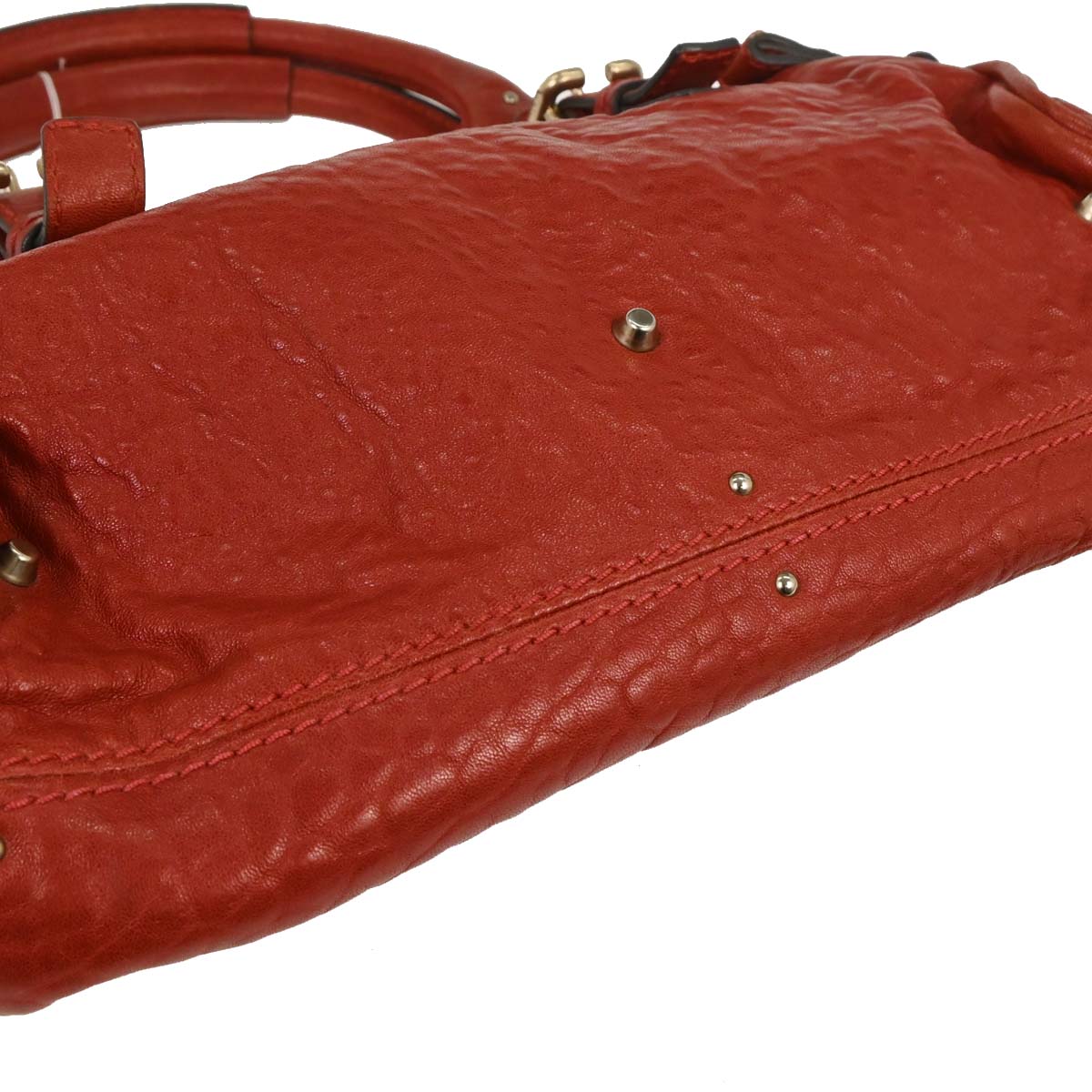 Chloe Red Paddington Handbag