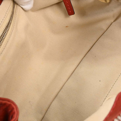 Chloe Red Paddington Handbag