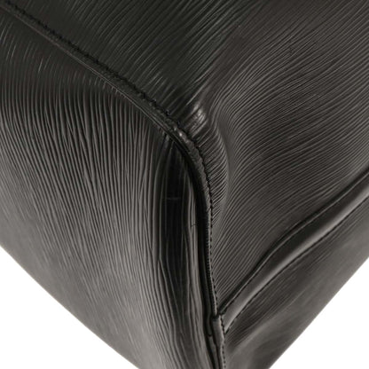 Louis Vuitton Black Epi Keepall 50 Travel Handbag M42962