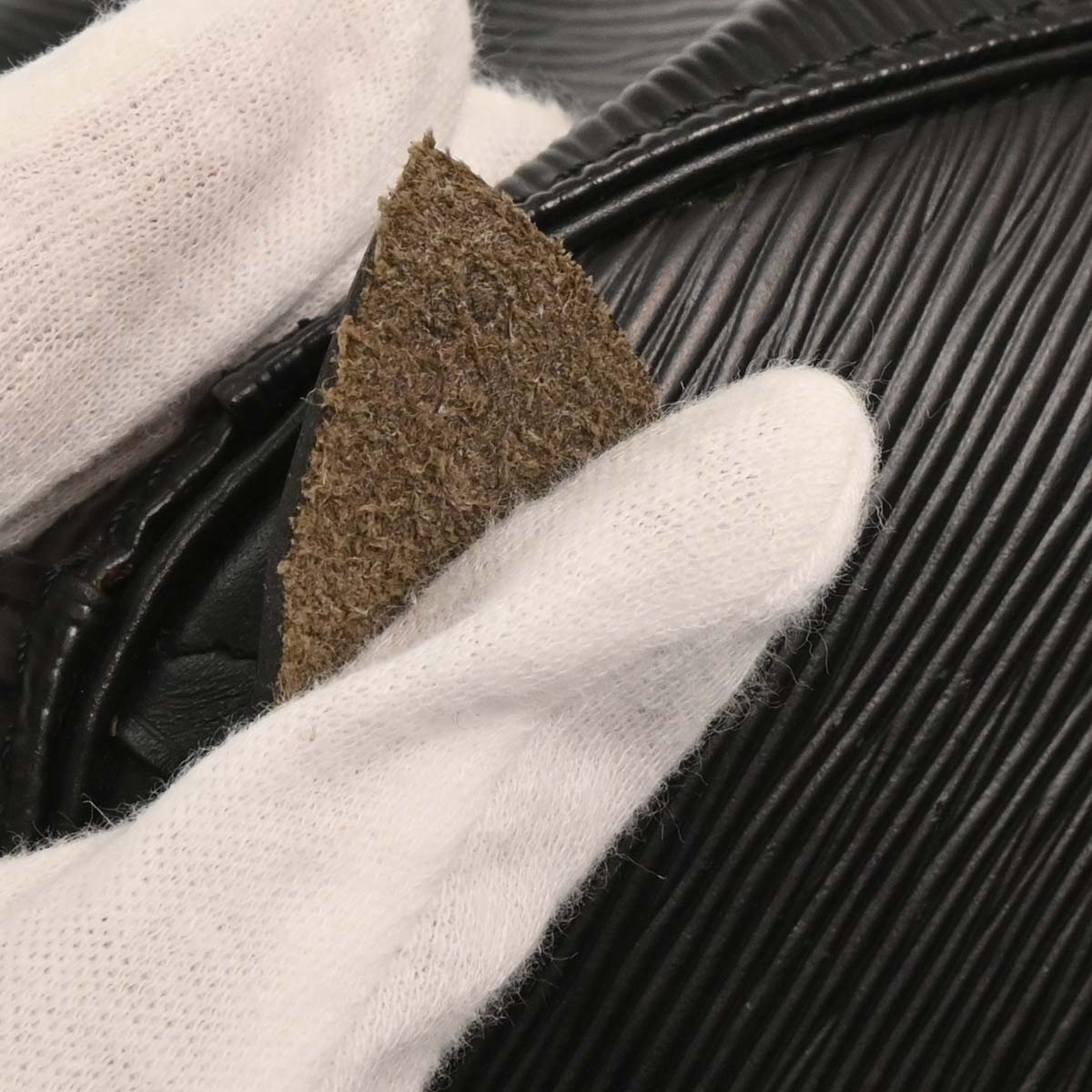 Louis Vuitton Black Epi Keepall 50 Travel Handbag M42962