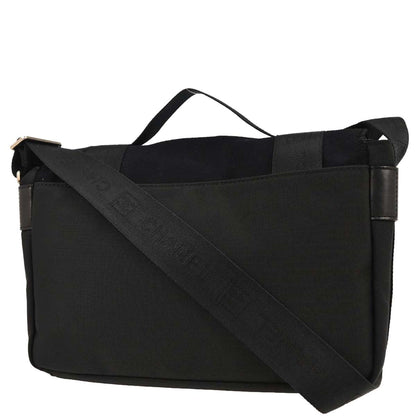 Chanel 2005-2006 Black Felt Sport Line 2way Shoulder Handbag