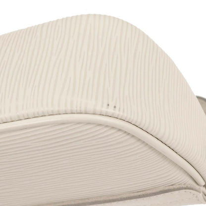 Louis Vuitton White Epi Pochette Montaigne Handbag M5929J