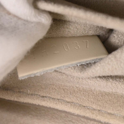 Louis Vuitton White Epi Pochette Montaigne Handbag M5929J