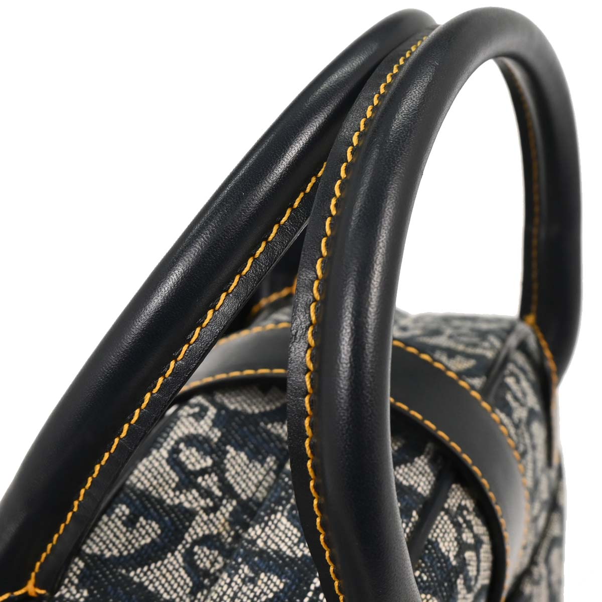 Christian Dior Navy Double Saddle Trotter Handbag