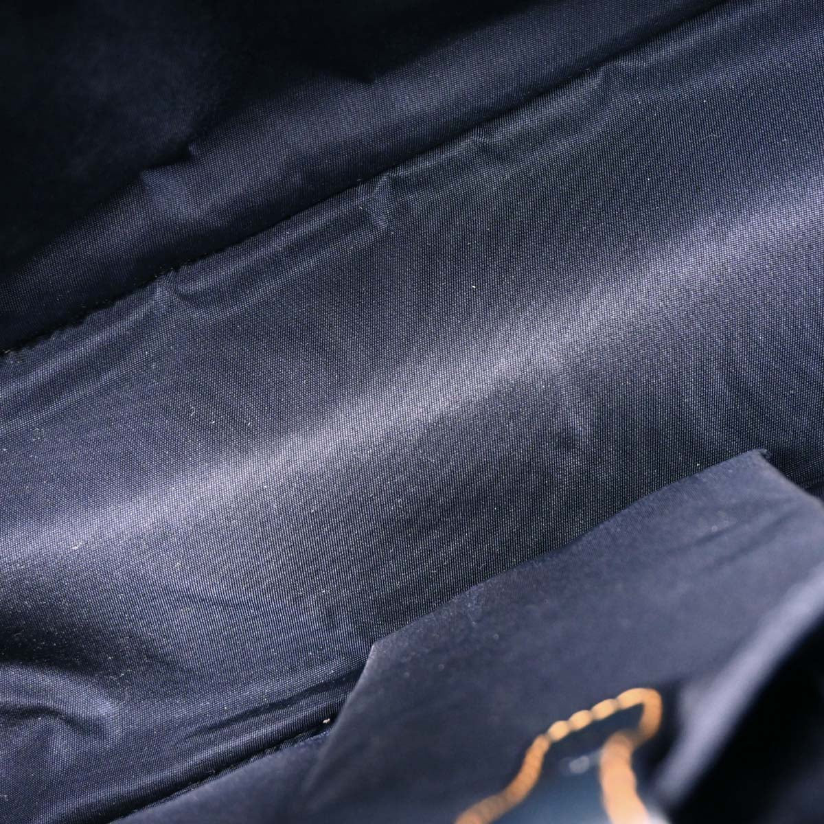 Christian Dior Navy Double Saddle Trotter Handbag