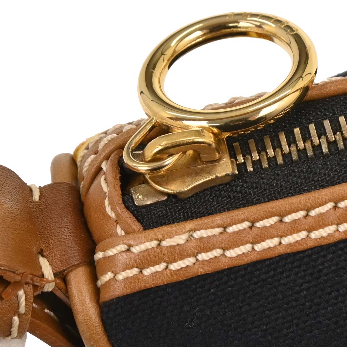 Celine Black Chain Print Handbag