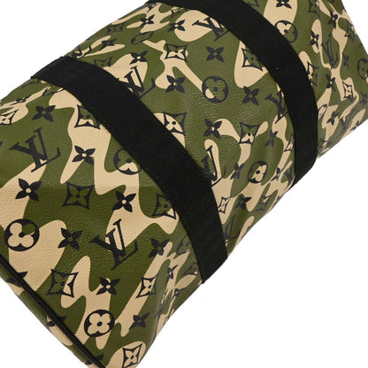 Louis Vuitton Green Monogramouflage Speedy 35 Handbag M95773