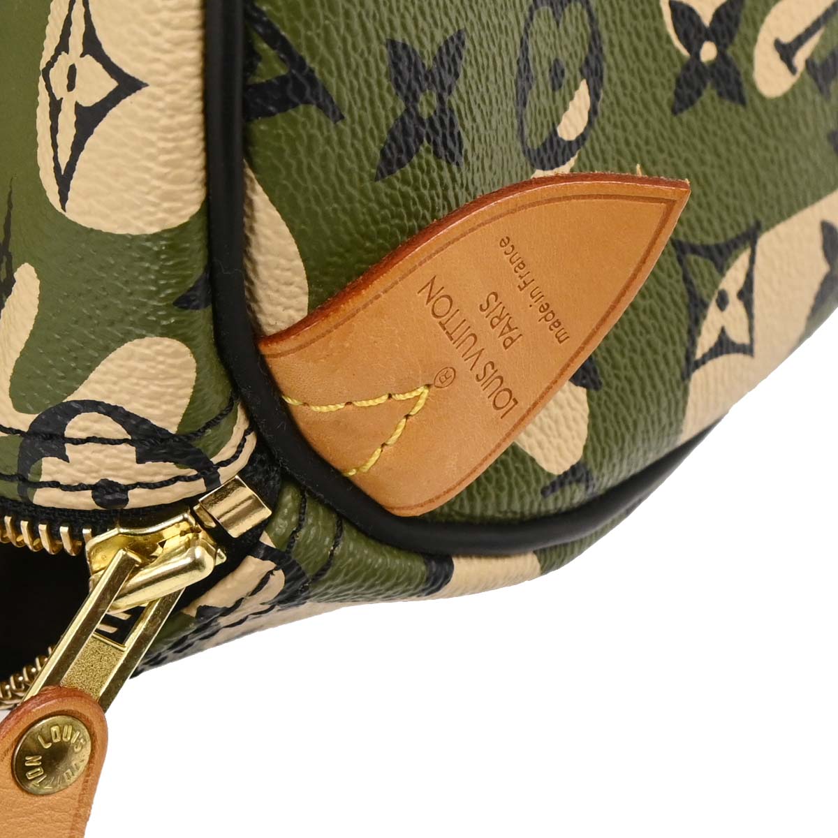 Louis Vuitton Green Monogramouflage Speedy 35 Handbag M95773