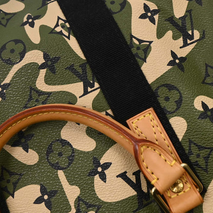 Louis Vuitton Green Monogramouflage Speedy 35 Handbag M95773