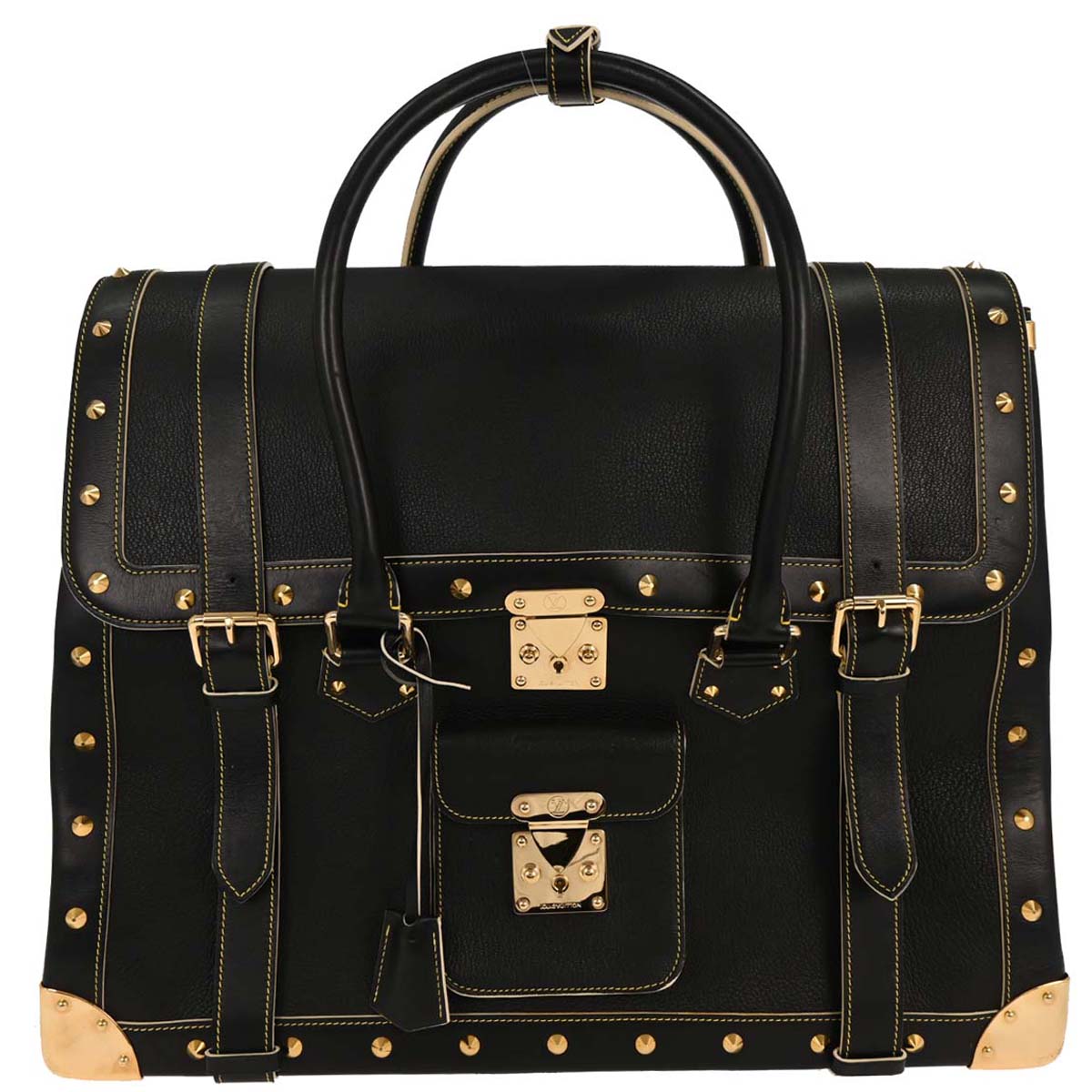 Louis Vuitton Black Suhali Extravagan Handbag M91800