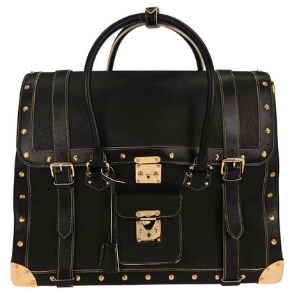 Louis Vuitton Black Suhali Extravagan Handbag M91800