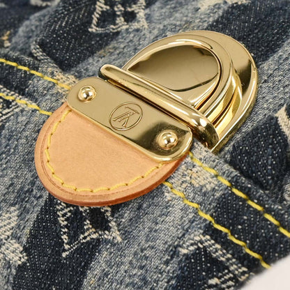 Louis Vuitton Blue Monogram Denim Mini Pleaty Raye Handbag M95333