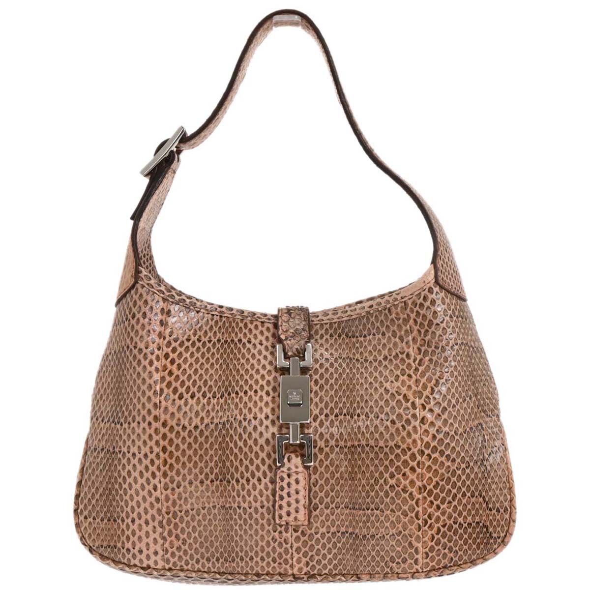 Gucci * Pink Python Jackie Handbag