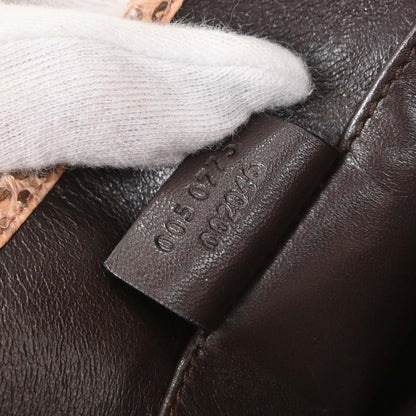 Gucci * Pink Python Jackie Handbag