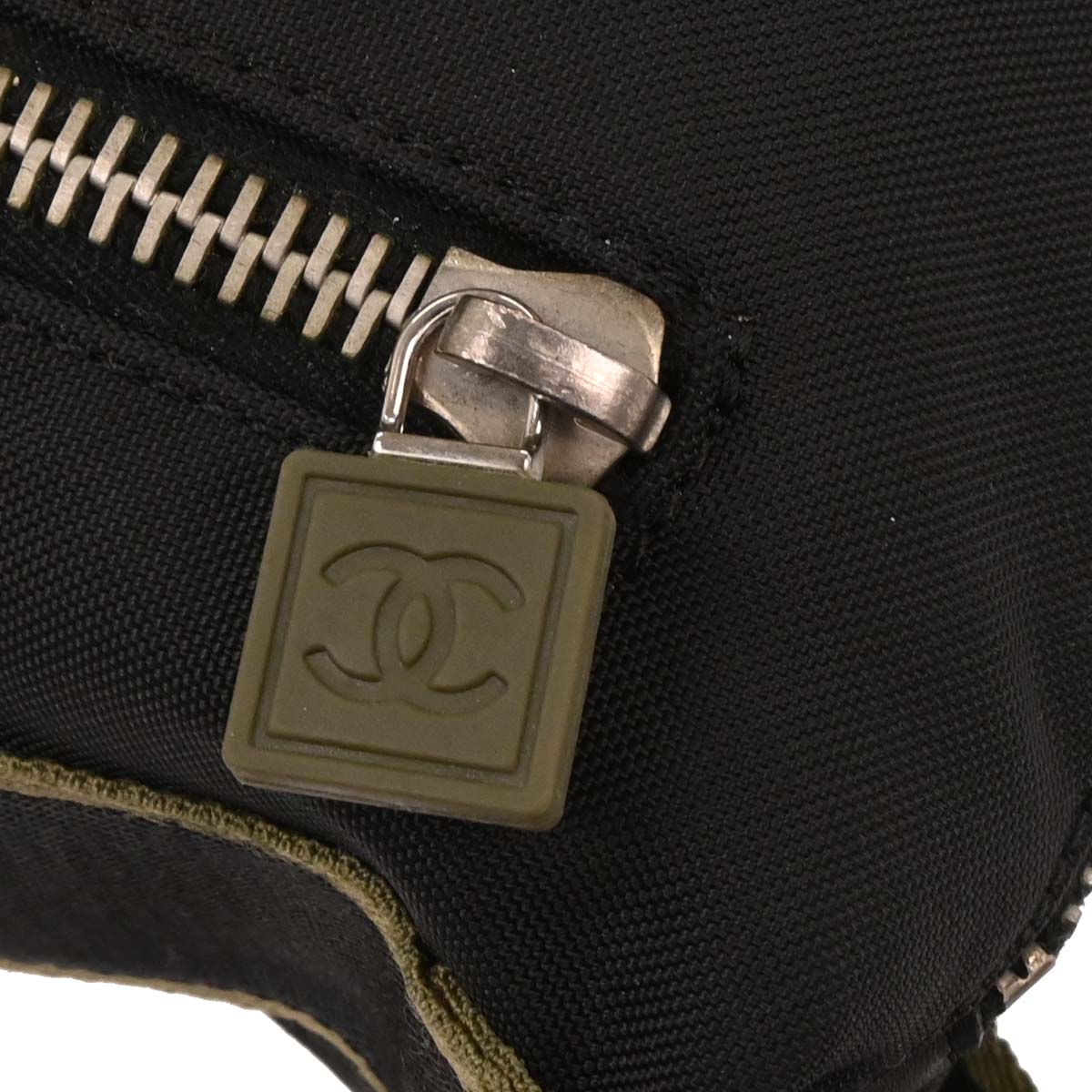 Chanel 2005-2006 Black Nylon Sport Line Shoulder Bag