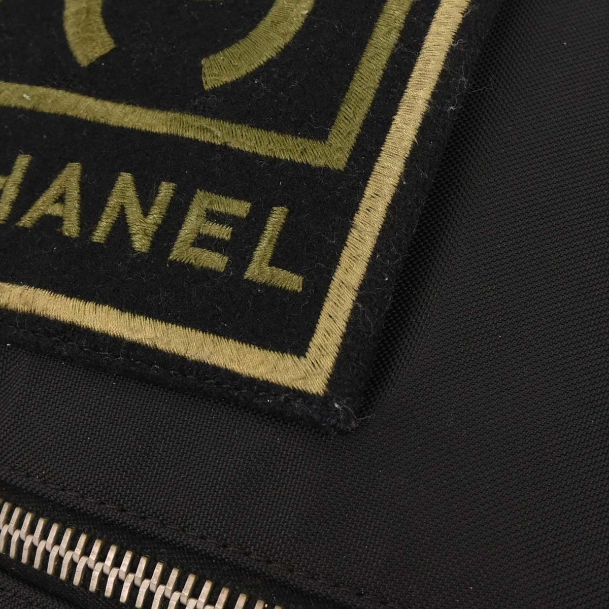 Chanel 2005-2006 Black Nylon Sport Line Shoulder Bag