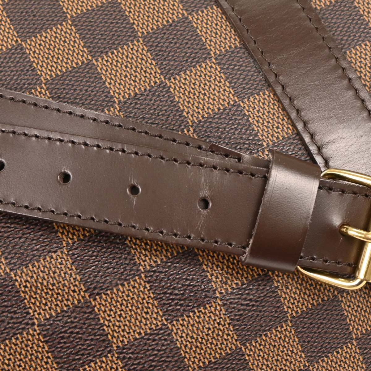 Louis Vuitton Damier Keepall Bandouliere 55 Duffle Bag N41414