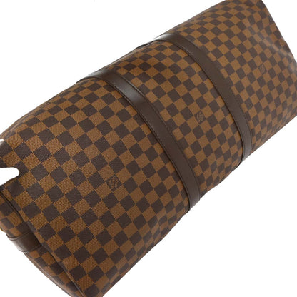 Louis Vuitton Damier Keepall Bandouliere 55 Duffle Bag N41414