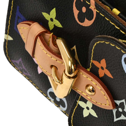Louis Vuitton Black Multicolor Petite Noe Bucket Bag M42230