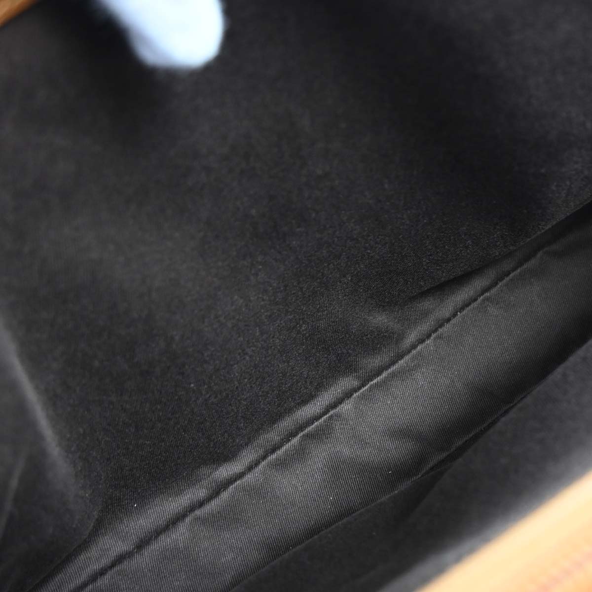 Gucci Brown Beige Bamboo GG Tote Bag