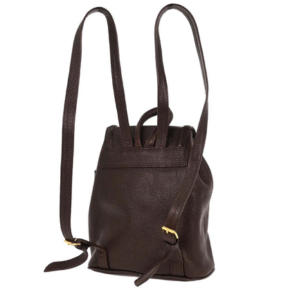 Yves Saint Laurent Brown Backpack
