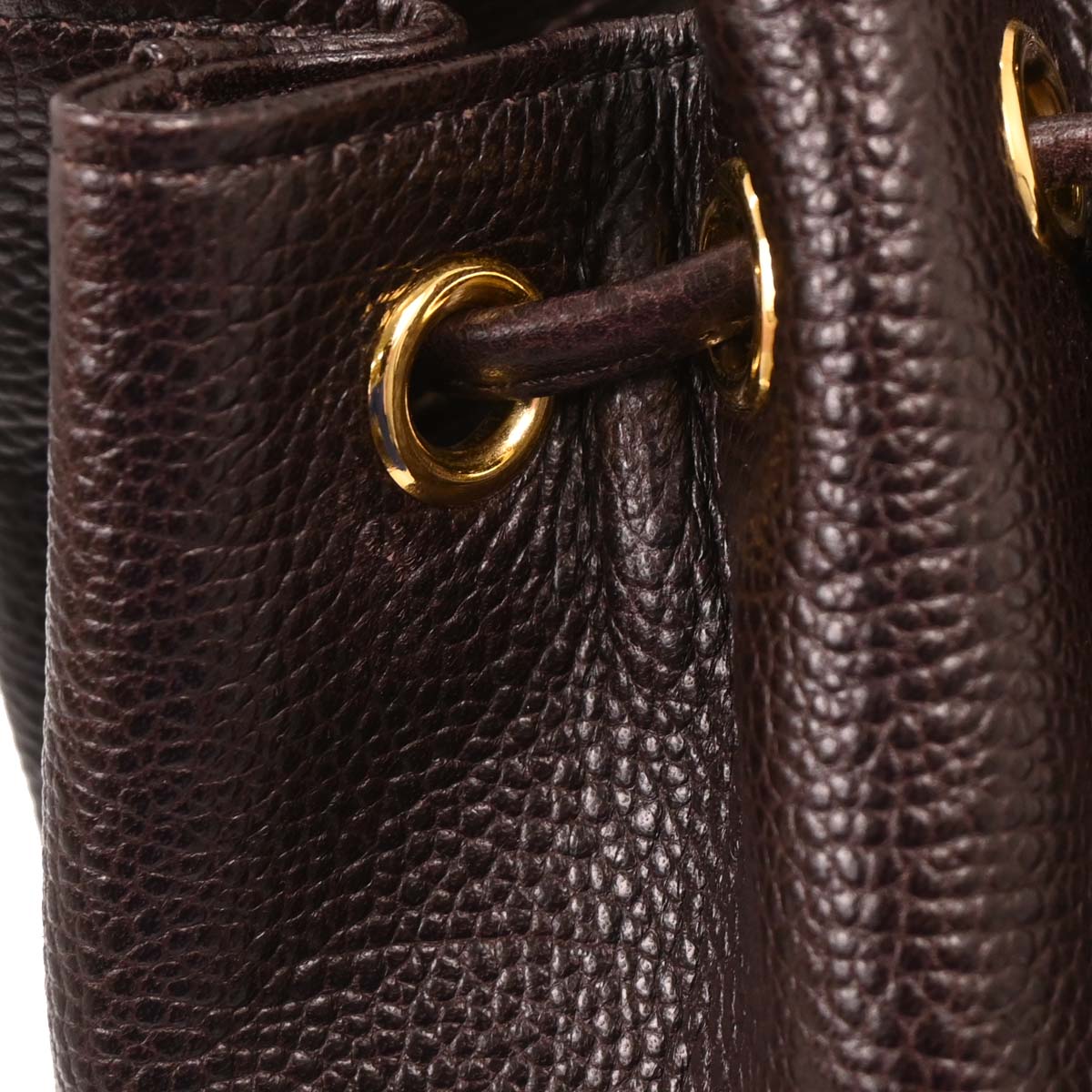 Yves Saint Laurent Brown Backpack