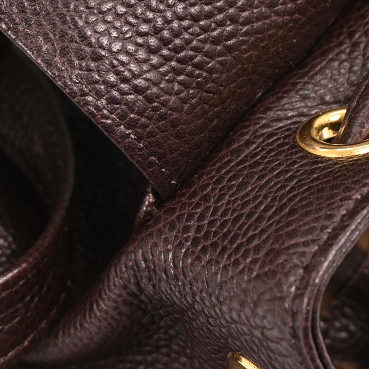 Yves Saint Laurent Brown Backpack