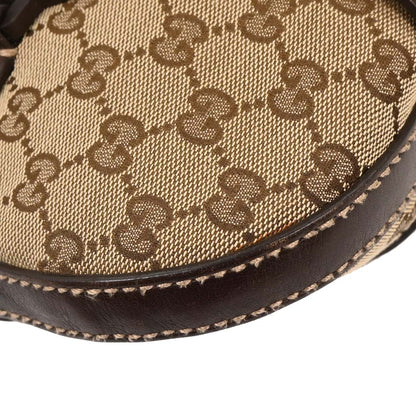 Gucci Brown Beige GG Hobo Bag