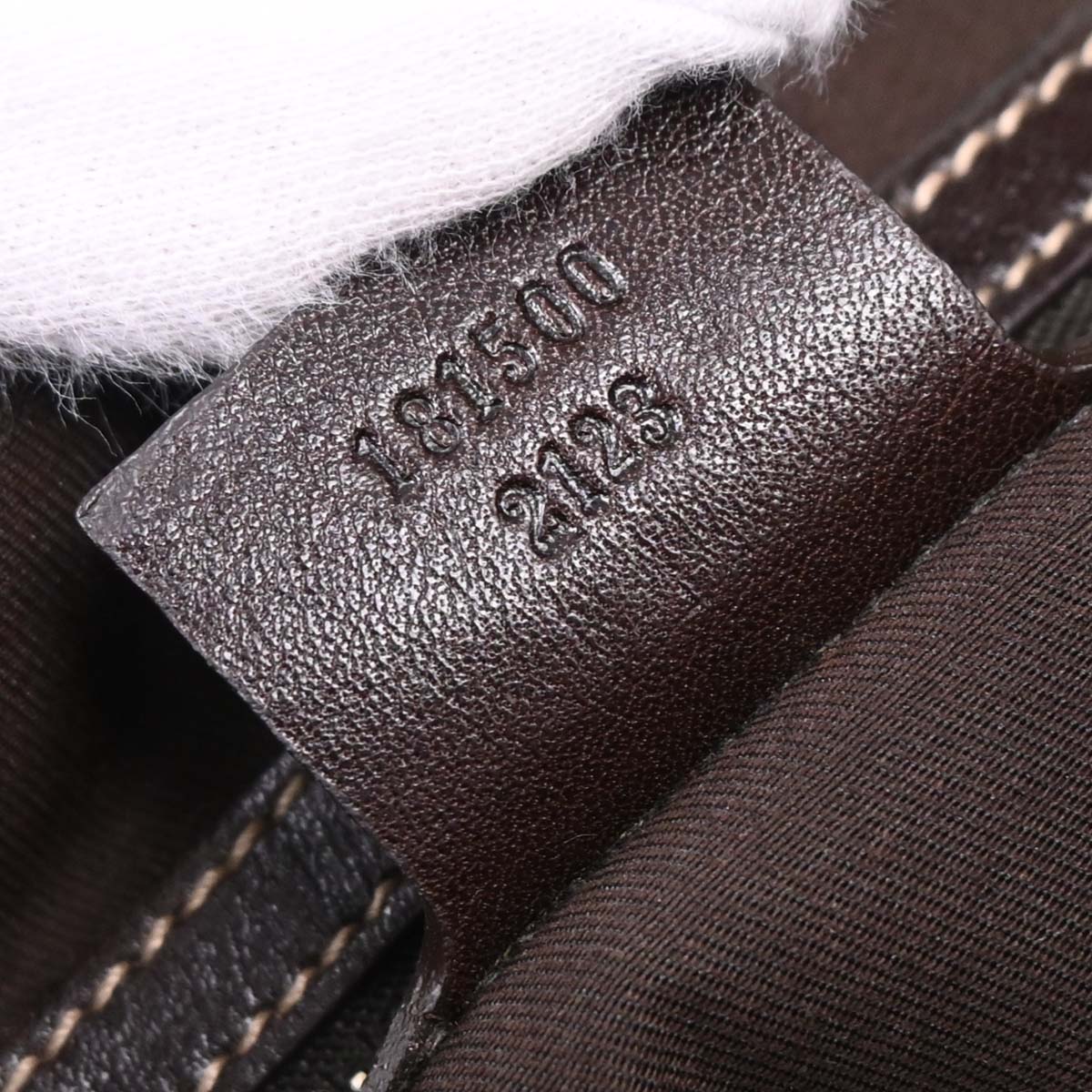 Gucci Brown Beige GG Hobo Bag