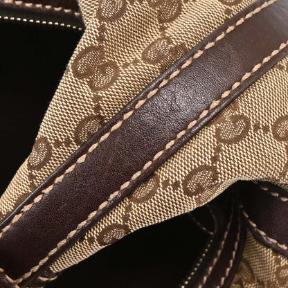 Gucci Brown Beige GG Hobo Bag